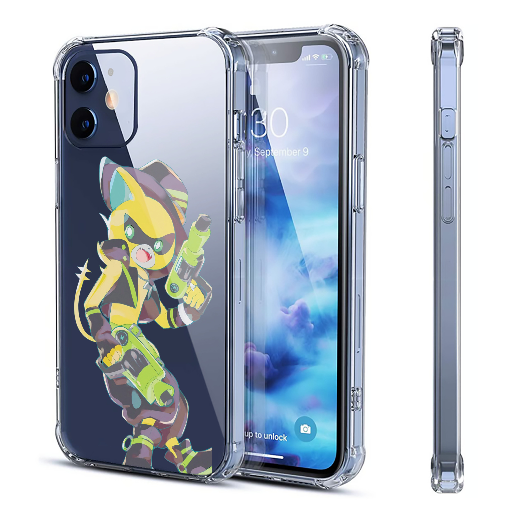 （画像用） 妖怪ウォッチ Yo-kai Watch 【iPhone 12シリーズ対応】透明スマホケース（クリアソフトケース）